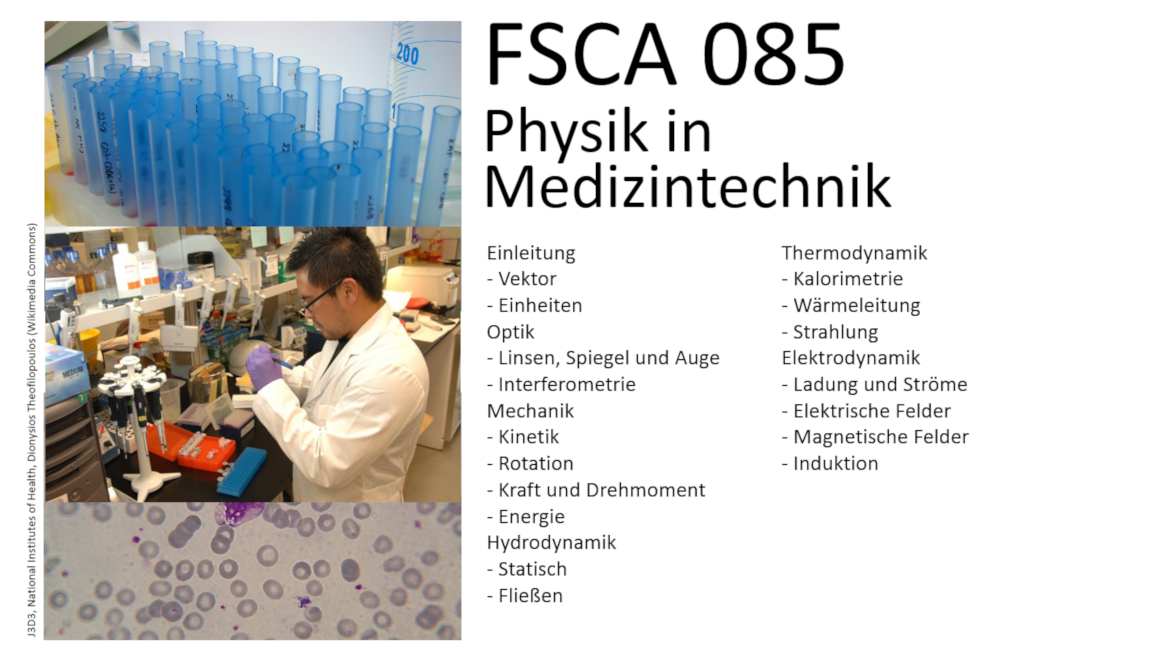 UACh-FSCA085 - Physics in Medical Technology