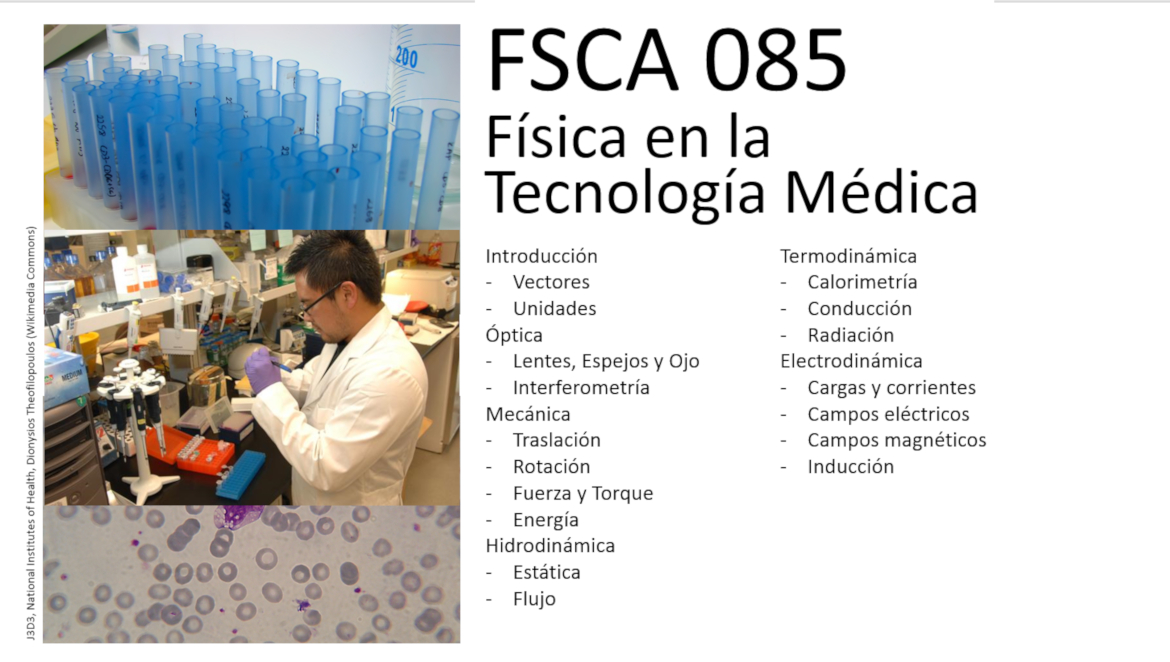 UACh-FSCA085 - Física en la Tecnología Médica