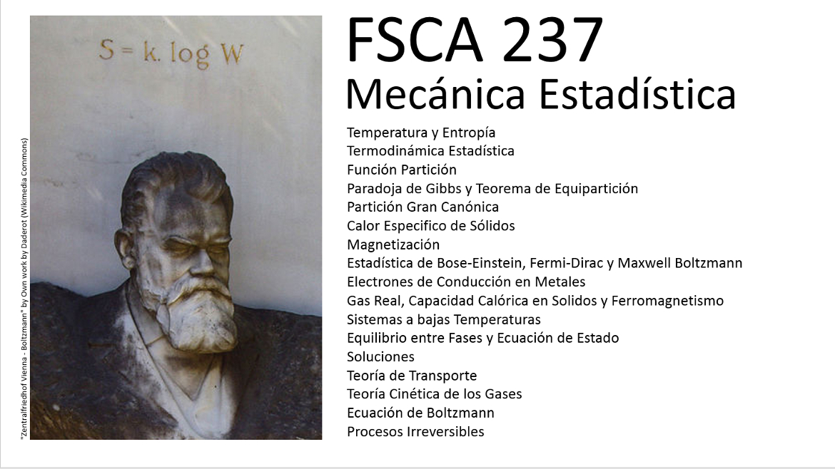 UACh-FSCA237 - Mecánica Estadística